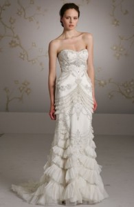 Lazaro-via kleinfeldbridal.com