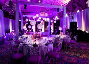 London wedding uplighting