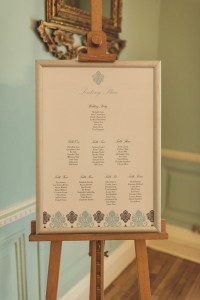 Michelle & Sam seating plan