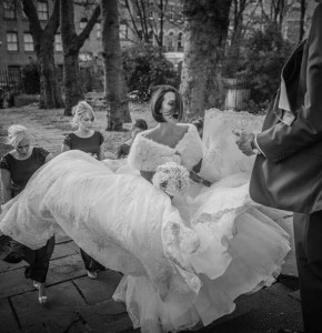 L&P - brides arrival