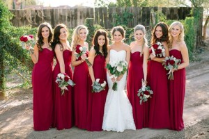 christmas-bridal-party