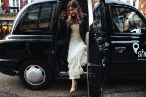 London wedding taxi